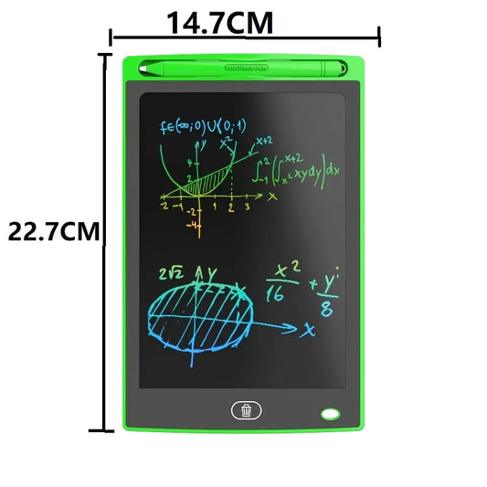ardoise-magique-2-en-1-vert-8-pouces